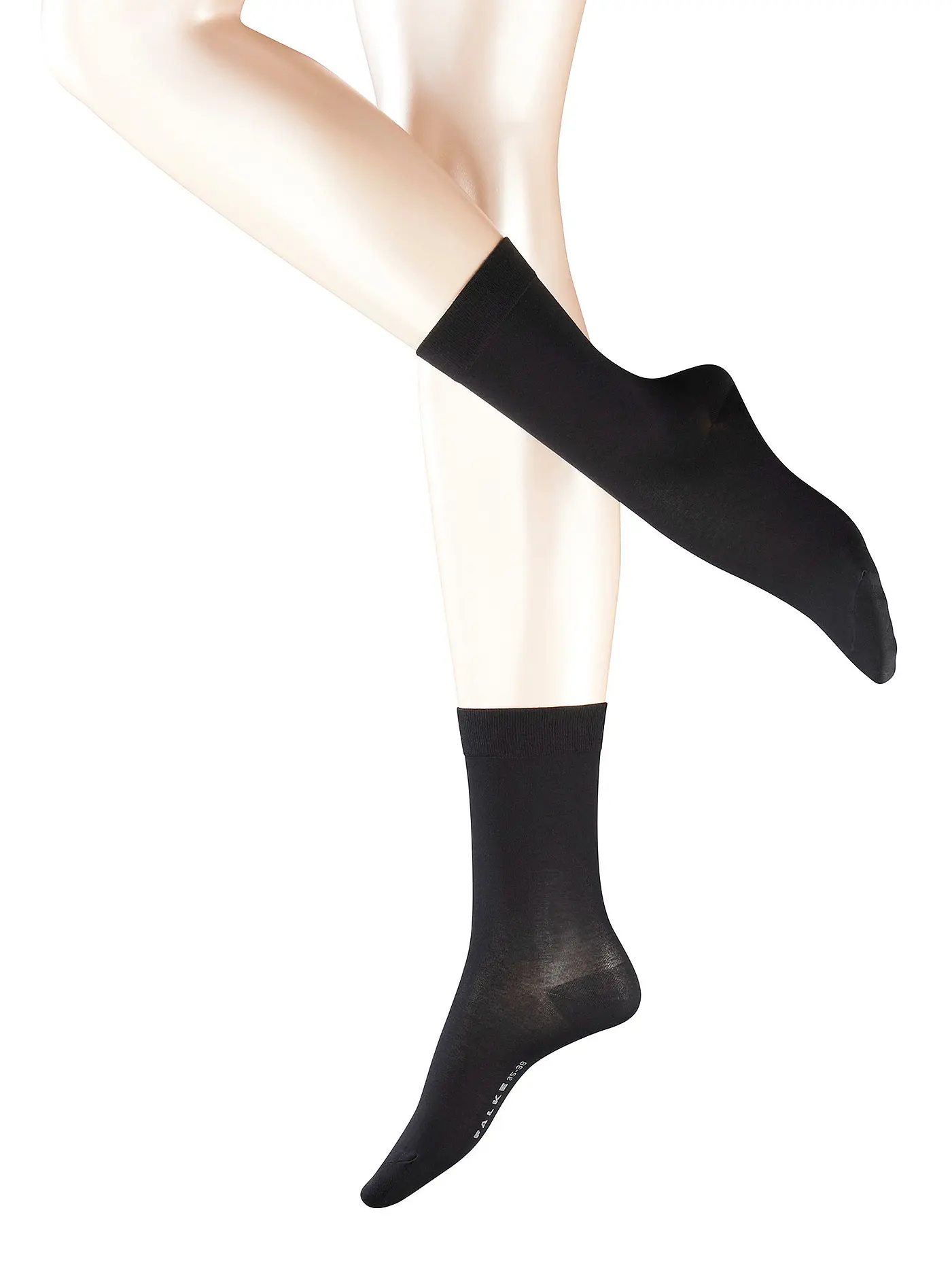 FALKE | Damen Socken Cotton Touch schwarz | 